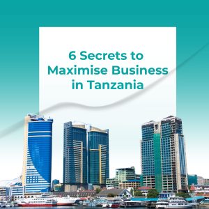 The poster showing secrets to win Tanzania's Market